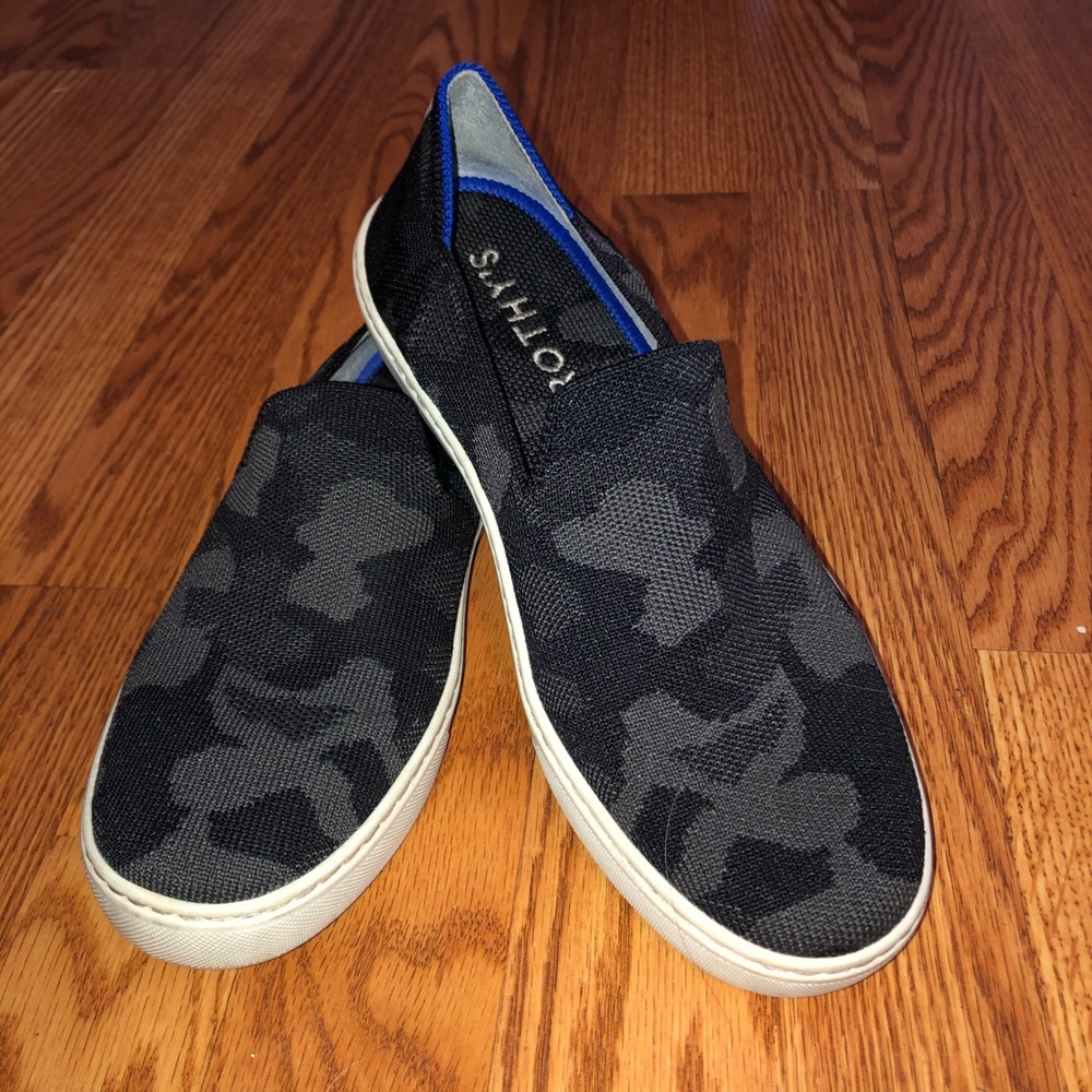Rothys Sneakers Grey Camo 7.5